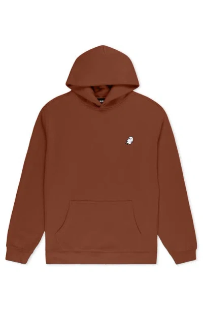 Dalix Ghost Relaxed Midweight Fleece Pullover Hoodie In Multi