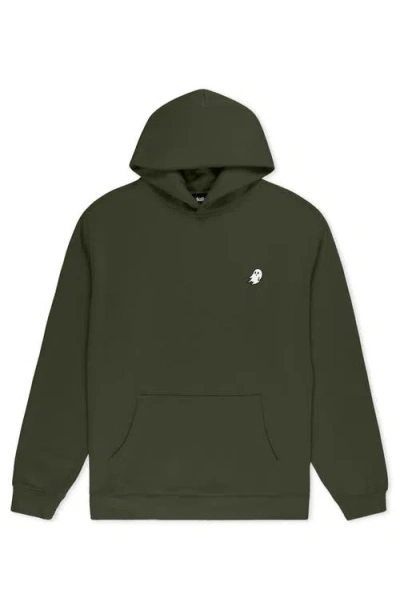 Dalix Ghost Relaxed Midweight Fleece Pullover Hoodie In Multi