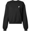 Dalix Ghost Relaxed Sweatshirt In Black