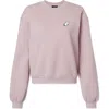 Dalix Ghost Relaxed Sweatshirt In Blush