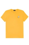 Dalix Ghost Womens Relaxed Tee In Gold