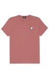 Dalix Ghost Womens Relaxed Tee In Mauve