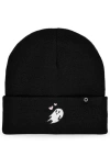 Dalix Heartly Ghost Beanie In Asphalt Gray