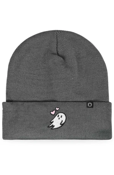 Dalix Heartly Ghost Beanie In Baby Blue