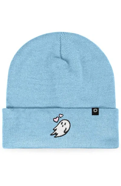 Dalix Heartly Ghost Beanie In Beige