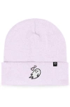 Dalix Heartly Ghost Beanie In Lavender