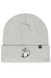 Dalix Heartly Ghost Beanie In Light Gray