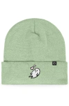 Dalix Heartly Ghost Beanie In Light Green