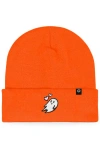 Dalix Heartly Ghost Beanie In Neon Orange