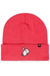 Dalix Heartly Ghost Beanie In Neon Pink
