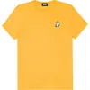 Dalix Heartly Ghost Tee In Gold