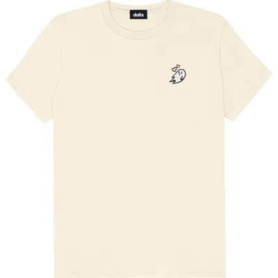 Dalix Heartly Ghost Tee In Natural