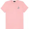 Dalix Heartly Ghost Tee In Pink