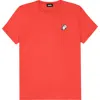 Dalix Heartly Ghost Tee In Poppy Red