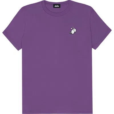 Dalix Heartly Ghost Tee In Purple