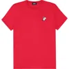 Dalix Heartly Ghost Tee In Red