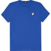 Dalix Heartly Ghost Tee In Royal Blue