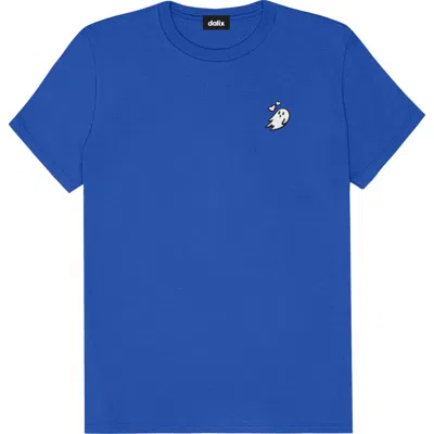 Dalix Heartly Ghost Tee In Royal Blue