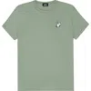 Dalix Heartly Ghost Tee In Sage