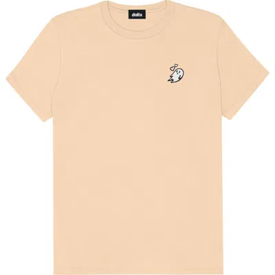 Dalix Heartly Ghost Tee In Sand