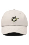 Dalix Honduran Bat Embroidered Dad Hat In Beige