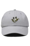 Dalix Honduran Bat Embroidered Dad Hat In Gray