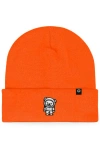 Dalix Ice Bear Beanie In Neon Orange
