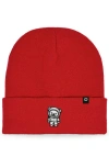 Dalix Ice Bear Beanie In Red
