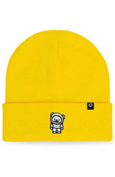 Dalix Ice Bear Beanie In Yellow
