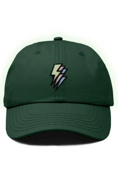 Dalix Lightning Cap In Dark Green