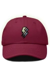 Dalix Lightning Cap In Maroon
