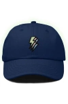 Dalix Lightning Cap In Navy Blue