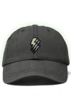 Dalix Lightning Cap In Washed Gray
