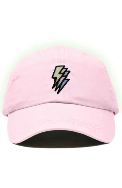 Dalix Lightning Cap In Washed Pink
