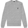 Dalix Lightning Fleece Sweatshirt In Athletic Heather