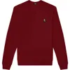 Dalix Lightning Fleece Sweatshirt In Cardinal Red