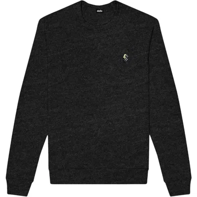Dalix Lightning Fleece Sweatshirt In Dark Heather