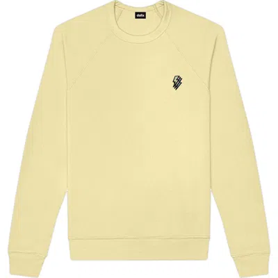 Dalix Lightning Fleece Sweatshirt In French Vanilla