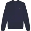 Dalix Lightning Fleece Sweatshirt In Heather Navy