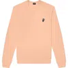 Dalix Lightning Fleece Sweatshirt In Peach