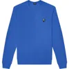Dalix Lightning Fleece Sweatshirt In True Royal