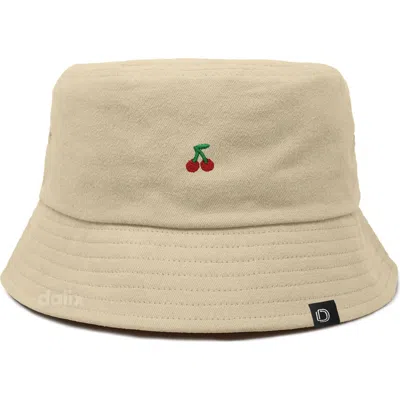 Dalix Lil Cherry Bucket Hat In Brown