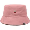 Dalix Lil Cherry Bucket Hat In Orange