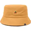 Dalix Lil Cherry Bucket Hat In Sand