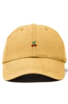Dalix Lil Cherry Dad Cap In Gold