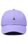 Dalix Lil Cherry Dad Cap In Purple