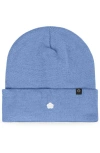 Dalix Lil Flower Beanie Cap In Purple