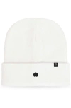 Dalix Lil Flower Beanie Cap In White