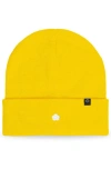 Dalix Lil Flower Beanie Cap In Yellow