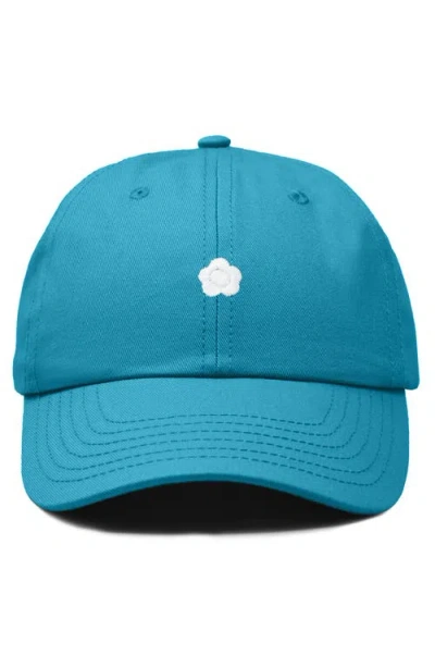 Dalix Lil Flower Dad Cap In Blue